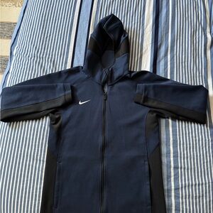 Nike Dark Blue Full-Zip Hoodie
